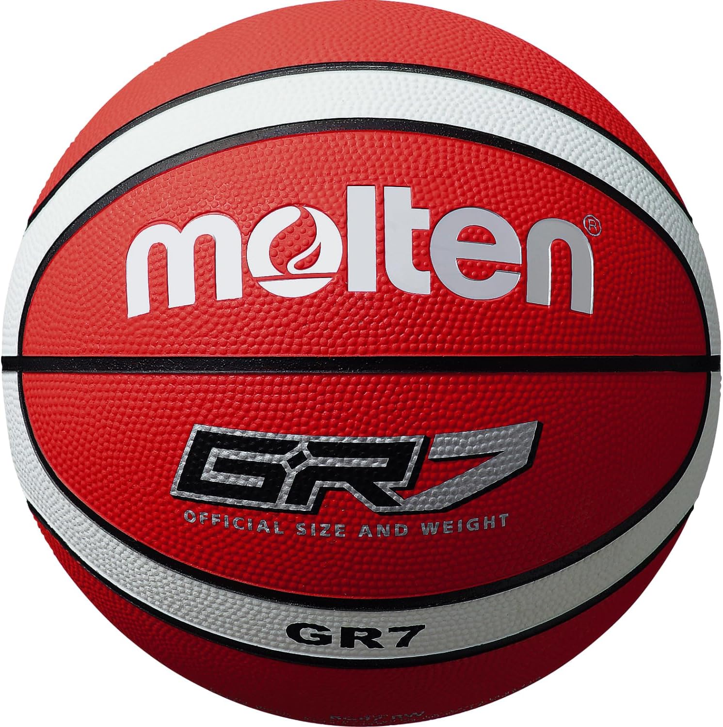 Molten Offical Basketball BGR5 Unisex Bright Coloured Ball Indoor Outdoor