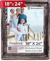 Vista 169 de BarnwoodUSA - Portarretratos con marco de estilo rústico