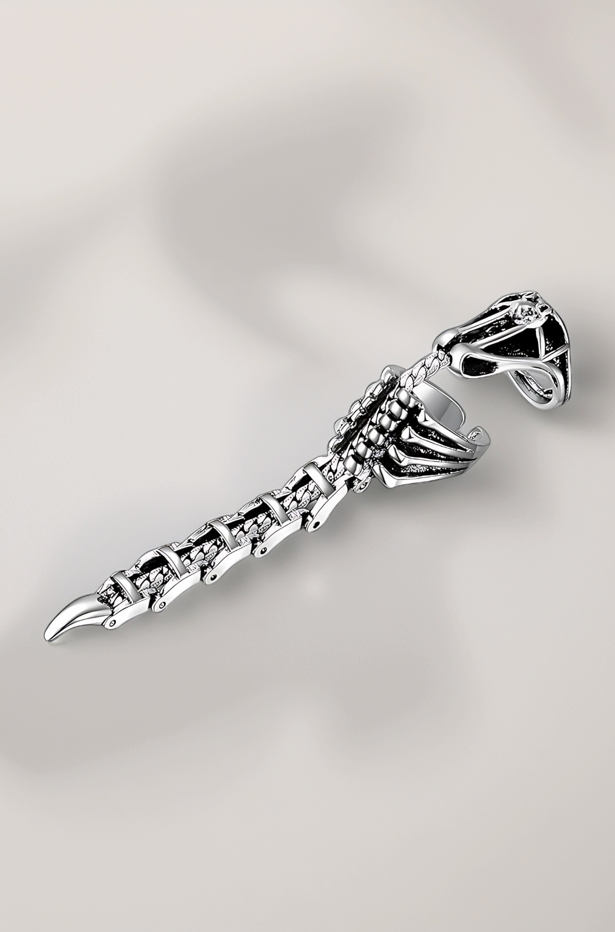 THE MEN THING Innovative Knuckle Full Finger Ring Collections | Adjustable Knuckle Joint Full Finger Ring for Men & Boys