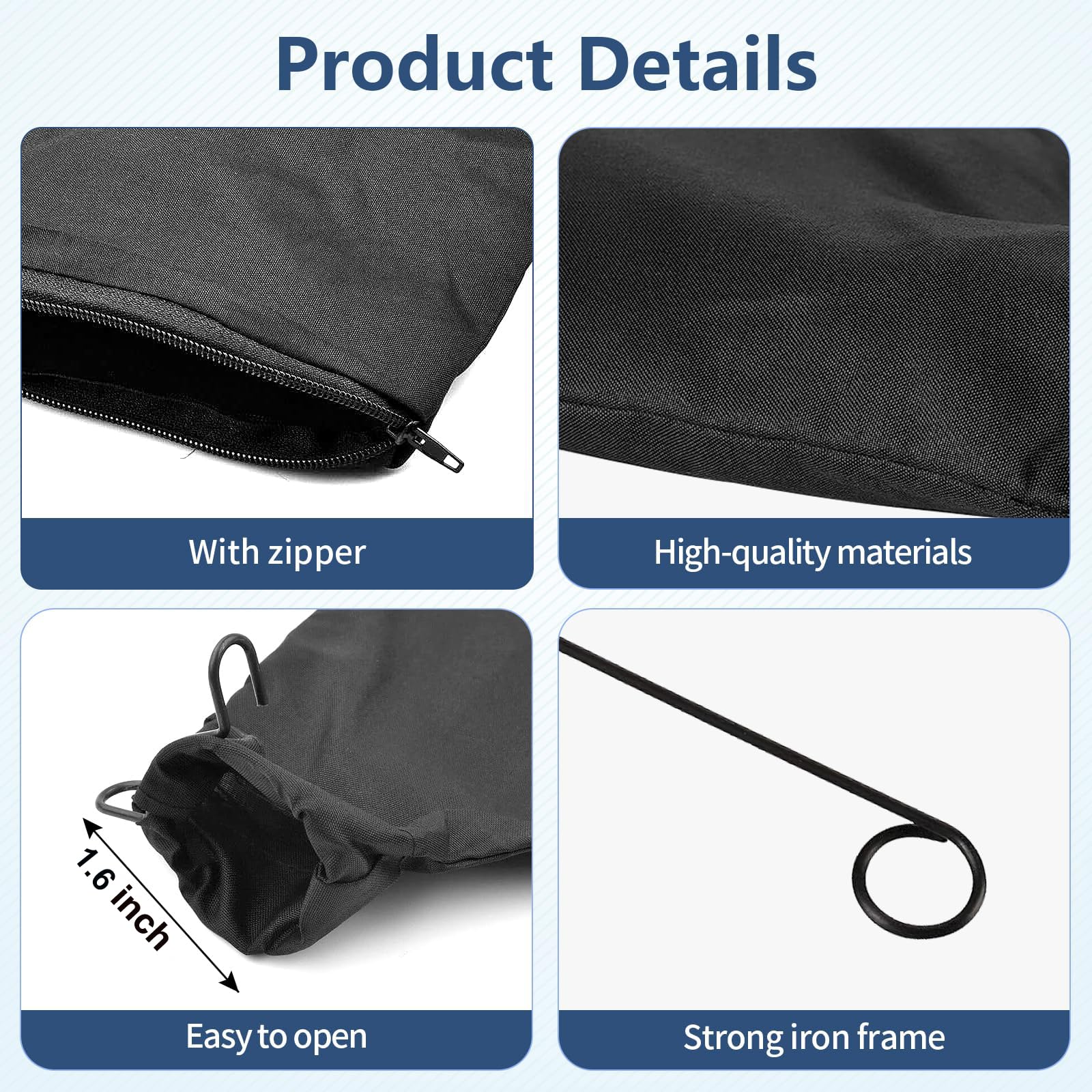 Miter Saw Dust Bags - 2 Pack for Ryobi, Dewalt -3 Miter Saw Dust Bags - 2 Pack for Ryobi, Dewalt -3
