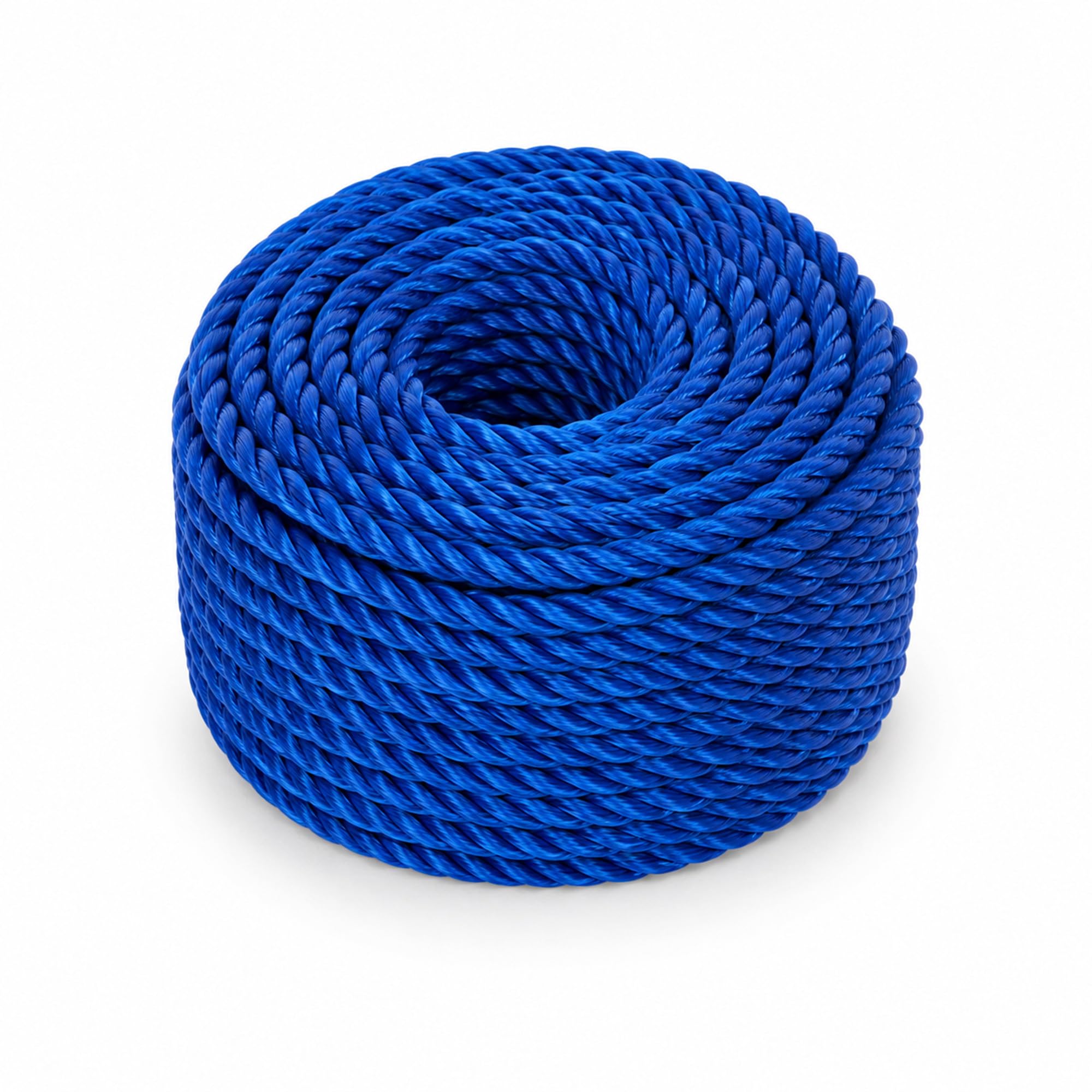 NAVOYS 30m x 6mm Blue Polypropylene Rope, Multipurpose Utility Cord for Tying, Lashing & Pulling, Weather Resistant Outdoor Rope for Tarpaulins, Boats, Camping, Garden, Garage & DIY