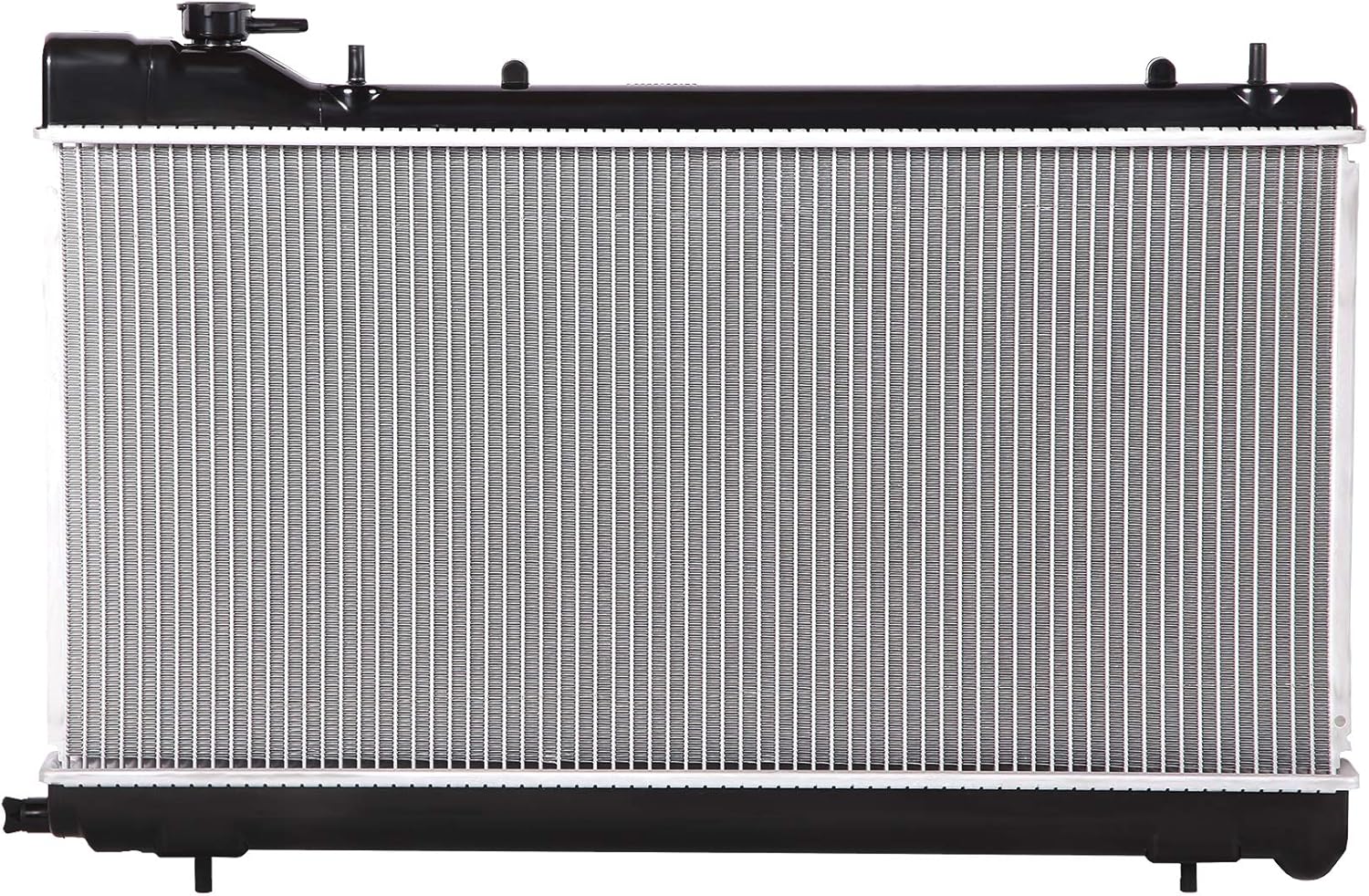 Lynol Cooling System Complete Aluminum Radiator Direct Replacement Compatible With 1999-2002 Subaru Forester 1999-2001 Impreza H4 2.4L