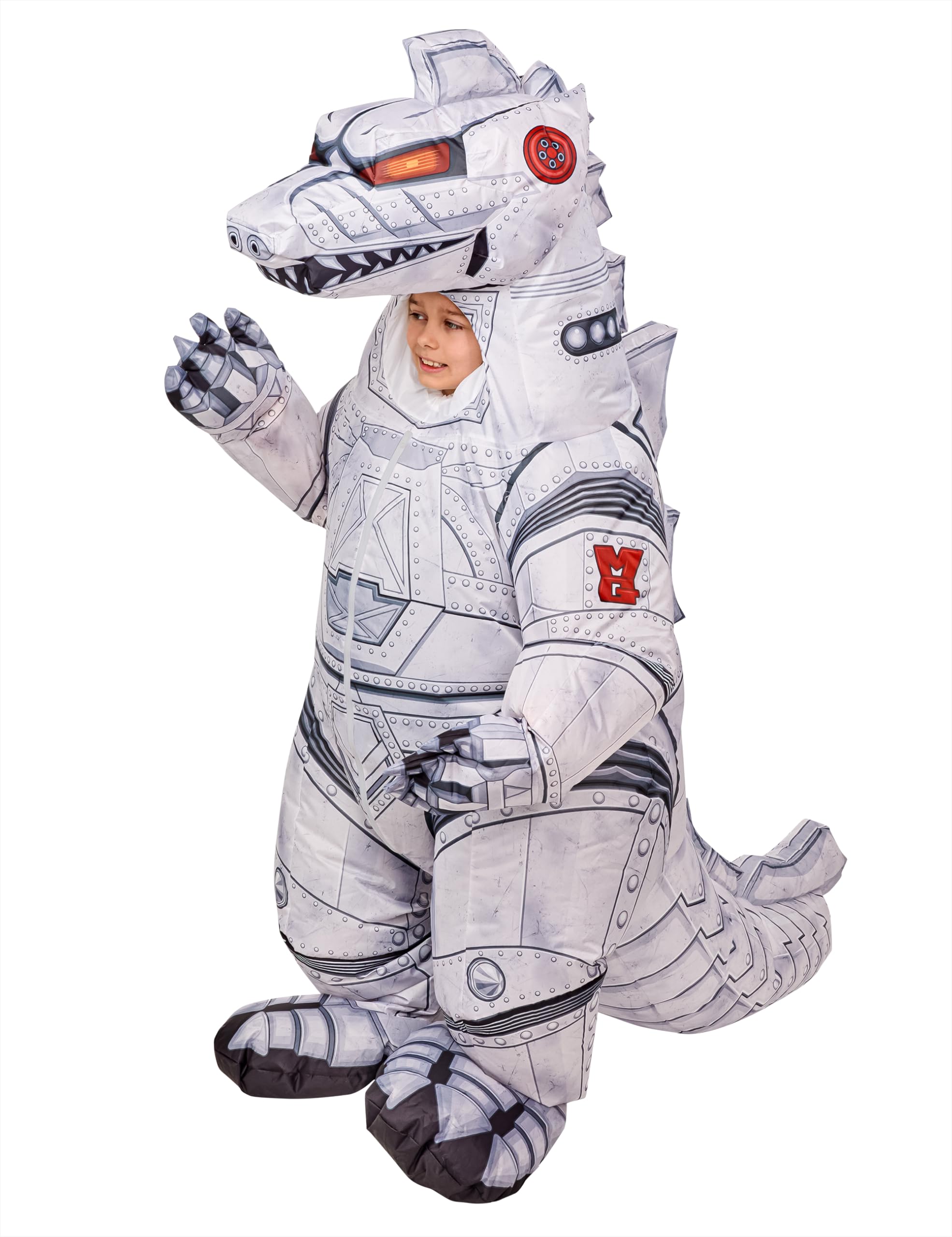Godzilla: Mechagodzilla Inflatable Costume for Kids by Rubies, Boy's One Size