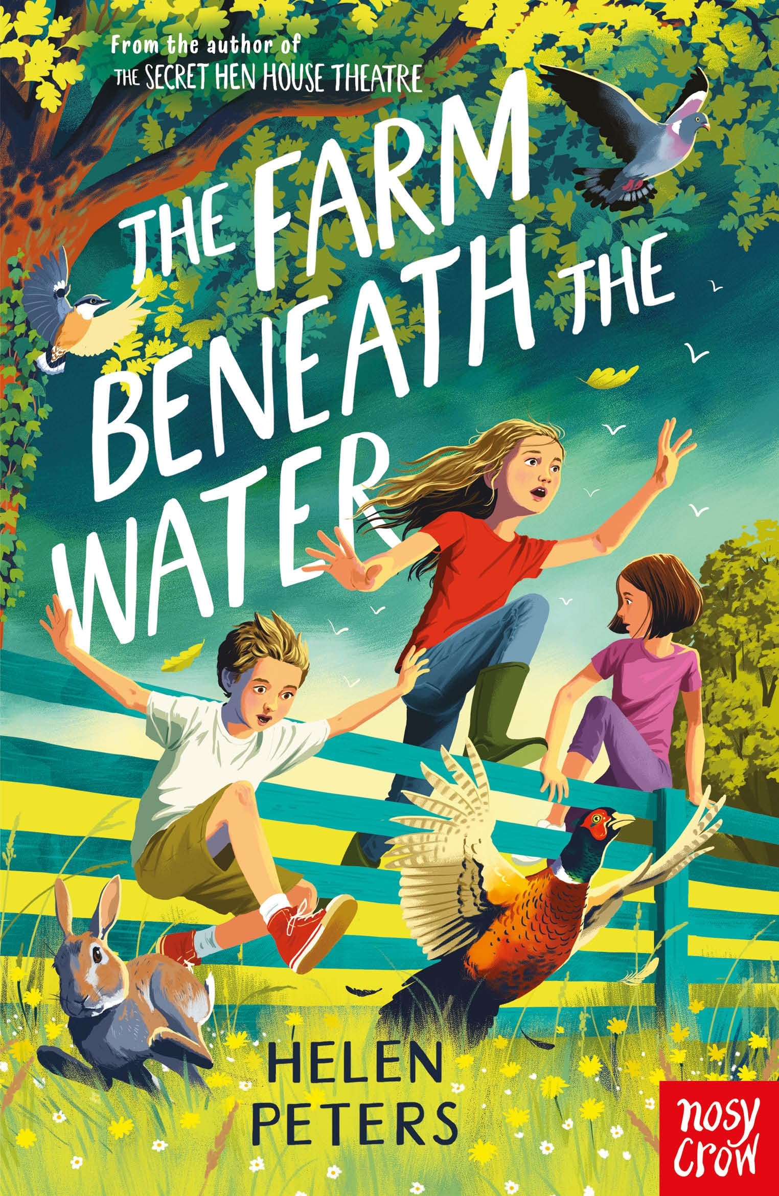 The Farm Beneath the Water Hannah's Farm Series by Helen Peters (Paperback Book)