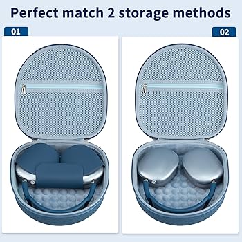 Amazon.com: 3 in 1 Silicone Cover and Case for Apple Airpods Max