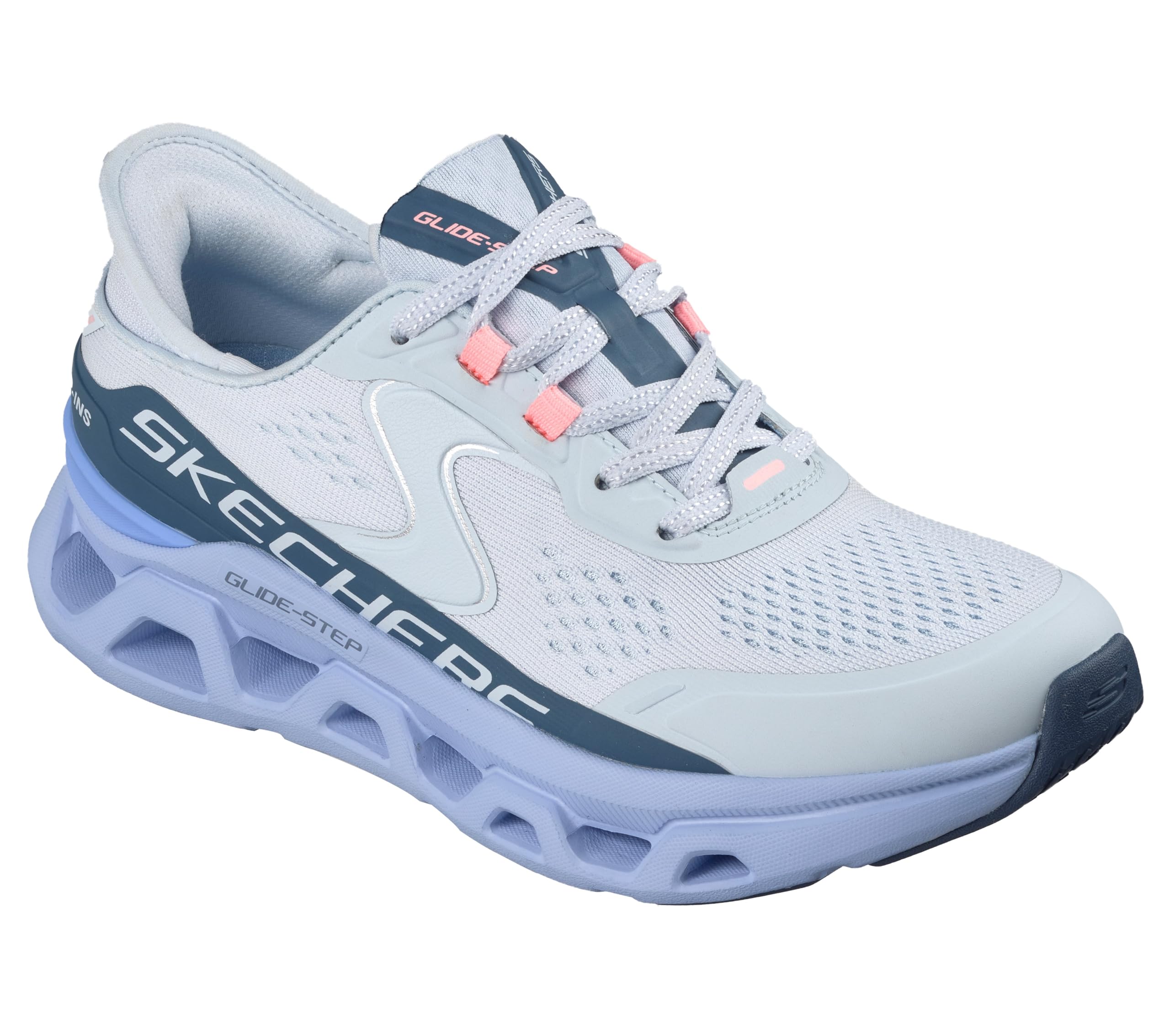 Skechers Damskie buty Glide-Step Altus Sneaker, Niebieskie, 36,5 EU