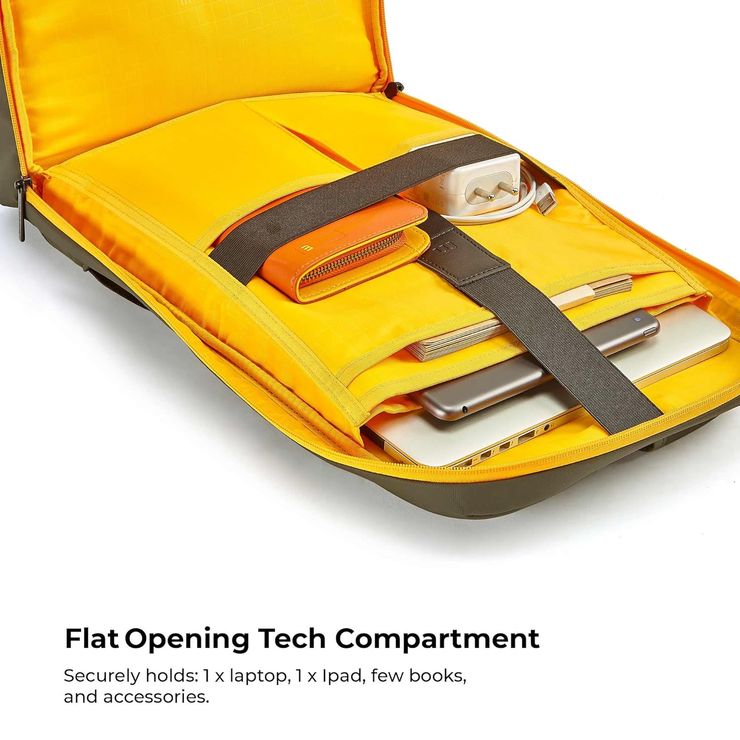 MOKOBARA The Transit Standard Backpack - 30 Litre Premium Nylon 15.6" 3 Compartment Laptop Backpack Bag with Luggage Sleeve (Home Grown Sunray) 20 81rQuzGLJwL. SL1500