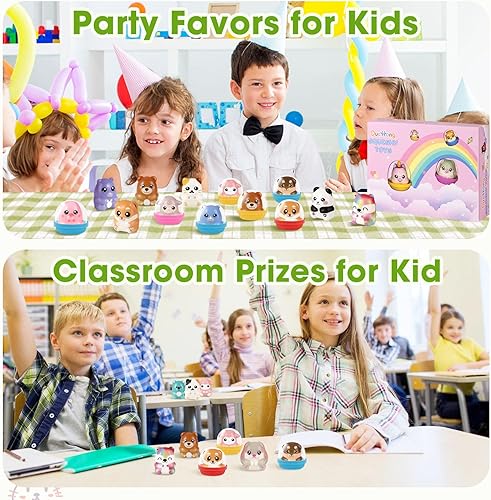 Miniatura 6 de Paquete de 20 huevos de plástico precargados con juguetes esponjosos de elevación lenta, rellenos de cesta de Pascua, bolsas de regalos de