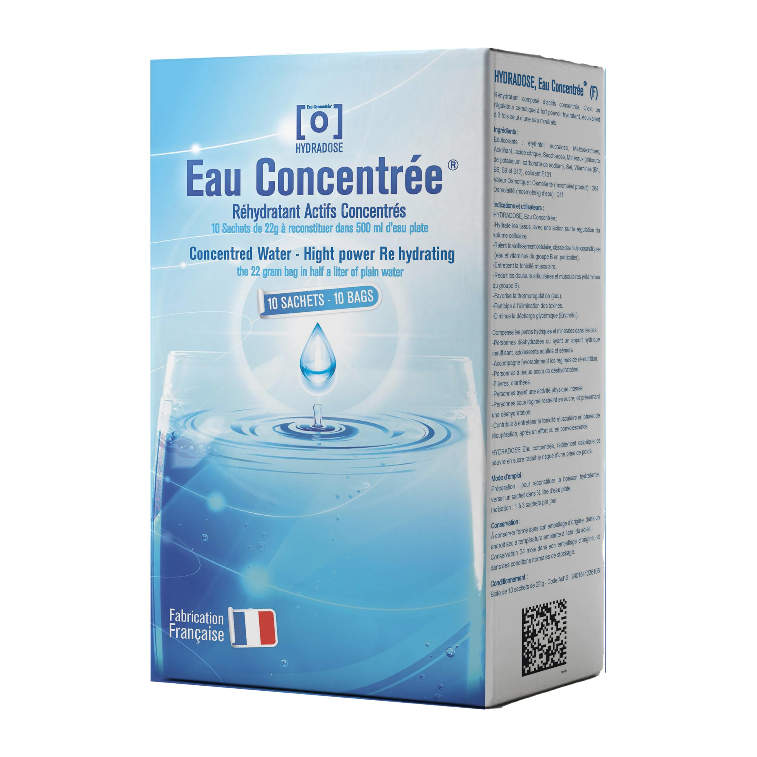 Nutridays Hydradose Agua Concentrada Rehidratante Bebida Caja 10 Sobres-image