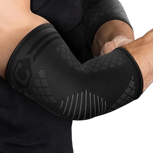 Miniatura 8 de CAMBIVO 2 Pack Elbow Brace for Tendonitis, Tennis Elbow Compression Support Sleeve for Golfers Elbow Pain Relief, Arthritis, Bursitis, Workout,