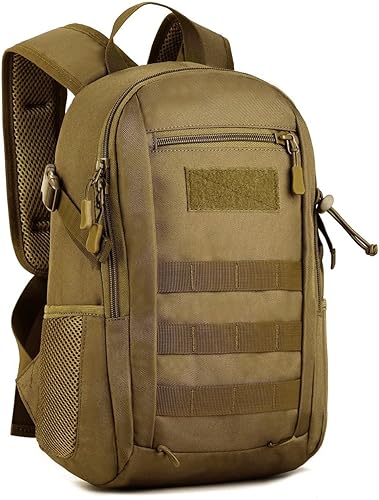 Huntvp - Mochila militar de 10 L con mochila Molle, para caza, camping, senderismo, viaje