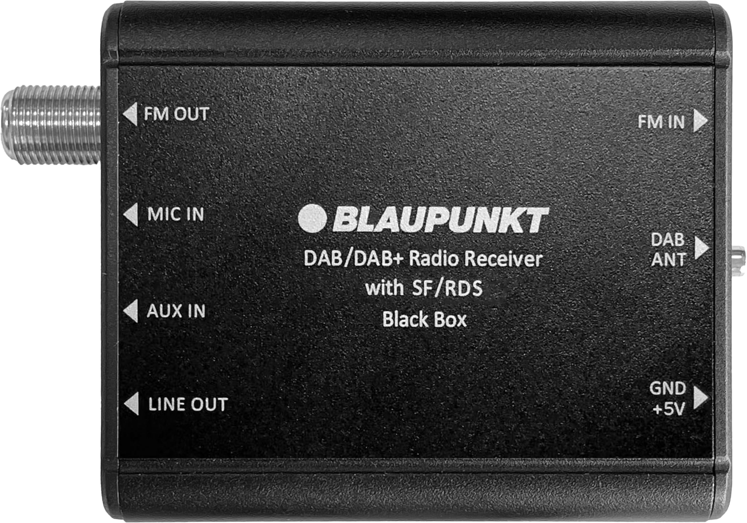 Blaupunkt DAB'N'Play 550, adattatore DAB/DAB+ con pannello di comando e scatola nera separata, streaming audio, funzione telefono