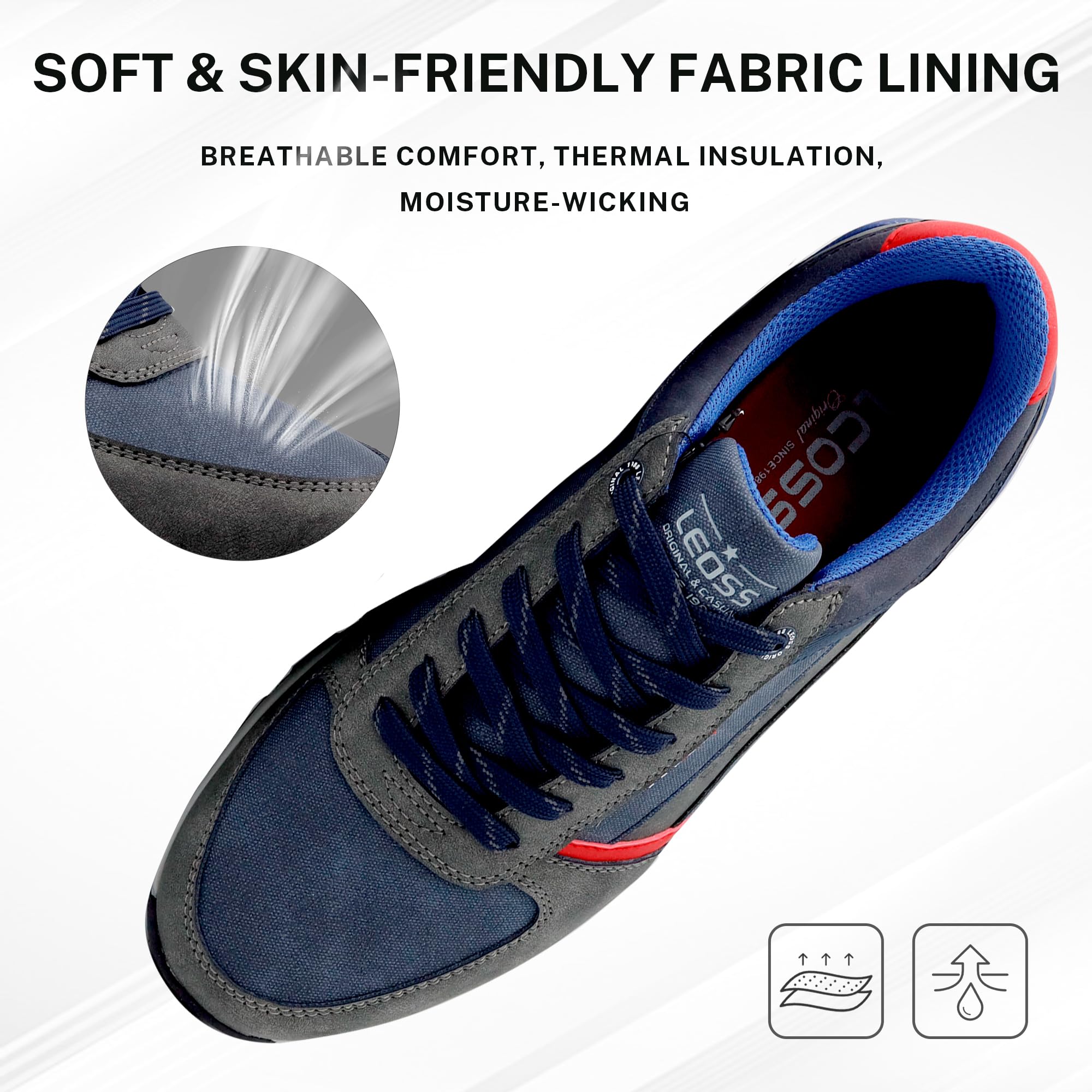 Uomo Sneakers Sportiva Leggere Sneakers Casual Traspiranti Sneakers