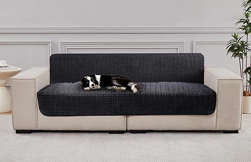 Miniatura 25 de Fundas de sofá, fundas de asiento de sofá, 33 x 70 pulgadas, tapete antideslizante para perro, almohadilla para mascotas, manta para sofá, silla,