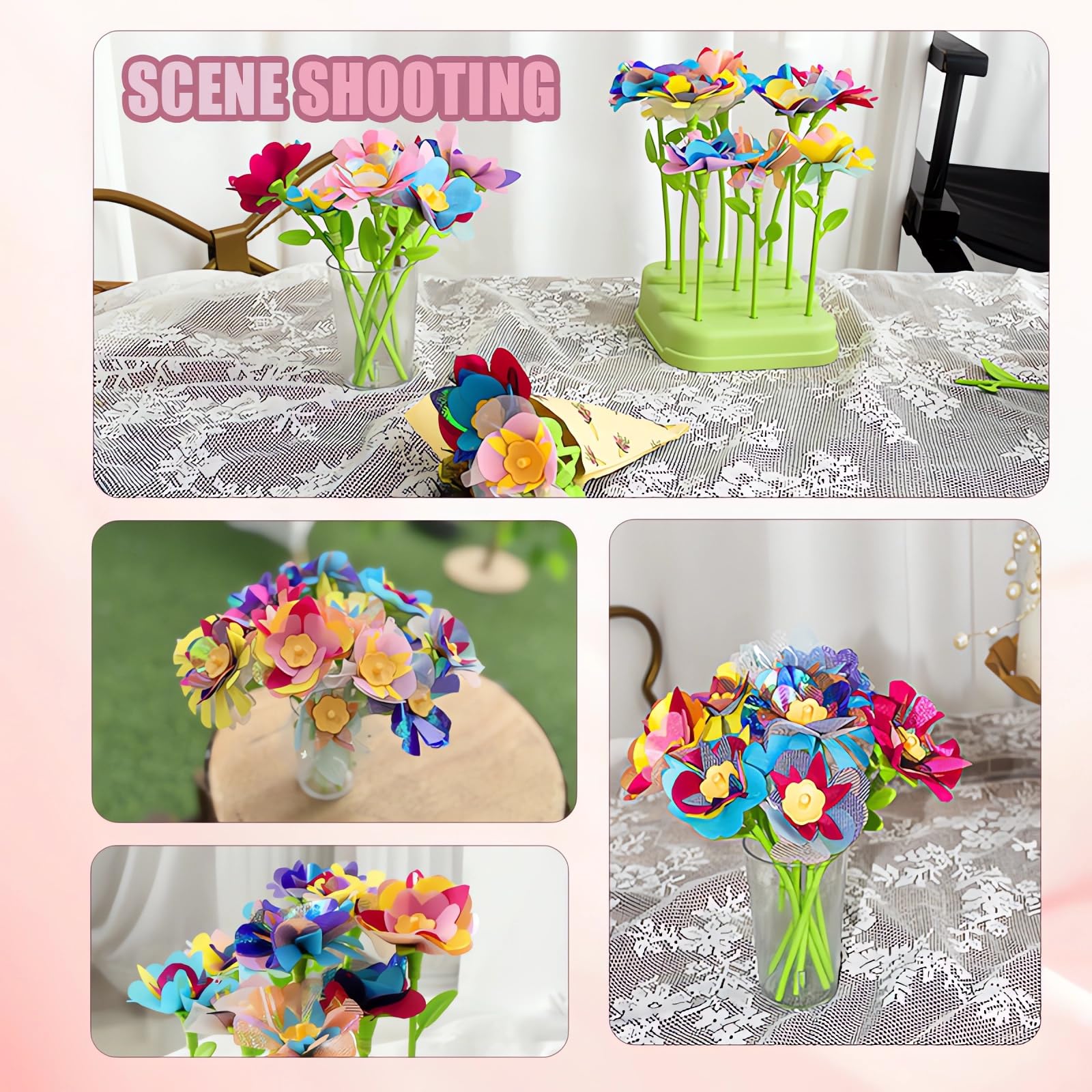 Kit De Prensa De Flores De Madera Para Adultos, Set De Manualidades Para Scrapbooking Y Arte DIY, Regalo Creativo Para Mujeres