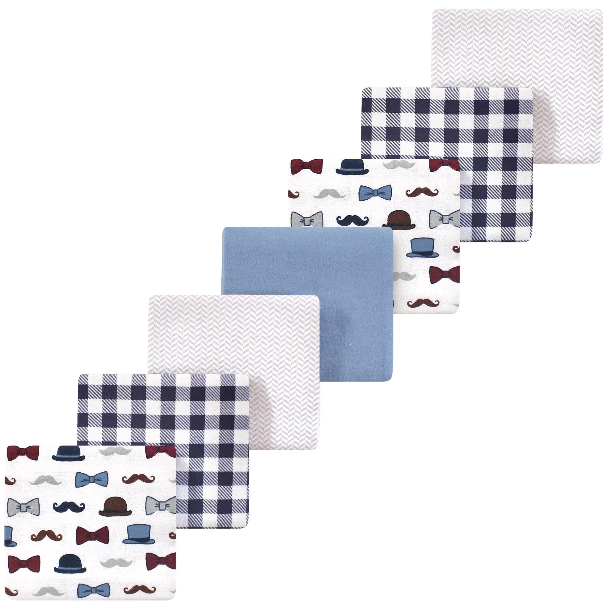 Luvable Friends Little Treasure Flannel Receiving Blankets 7pk