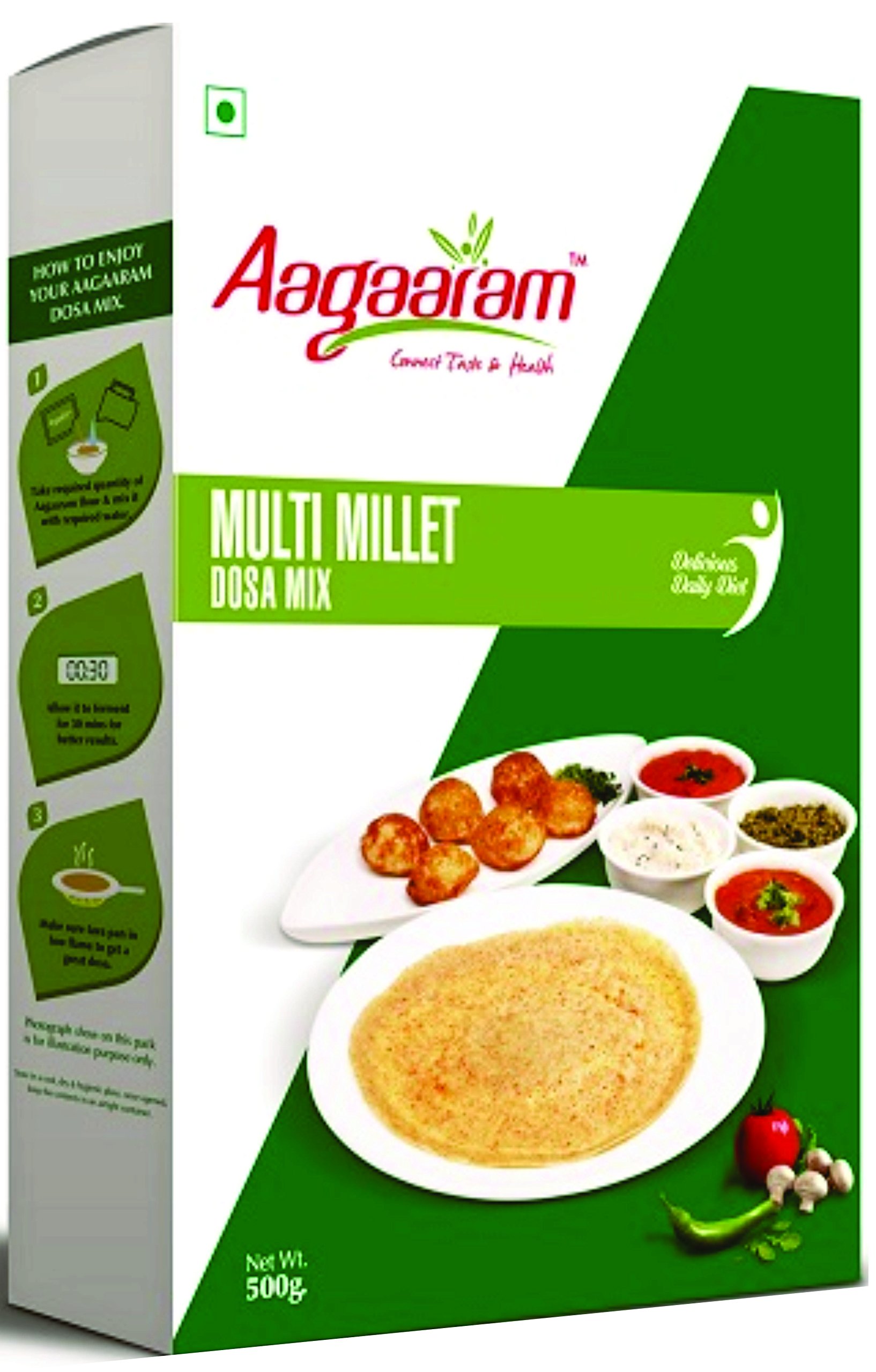 Aagaaram Multi millet dosa mix|500g|vegan| 100% preservative free| Zero Transfat|Suitable for all ages| (B07DP79DRN) Amazon Price History, Amazon Price Tracker