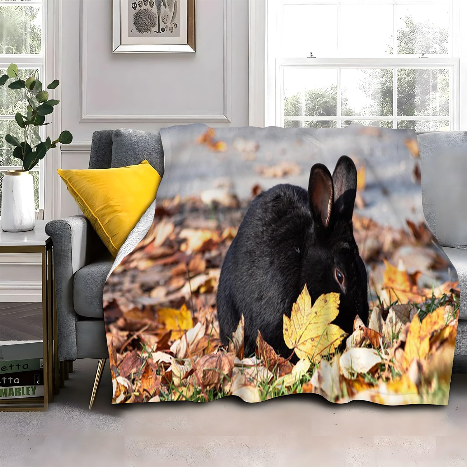 Couverture polaire lapin : finissez-en avec le froid dans votre canapé