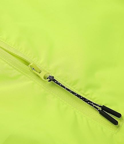Miniatura 6 de Chaqueta de ciclismo de alta visibilidad convertible UPF50+ cortavientos ligera cortavientos para hombre