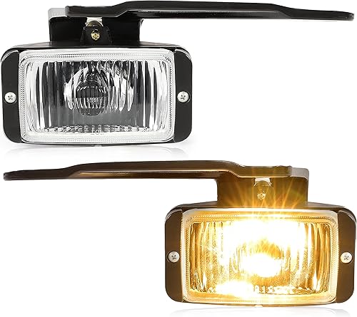 Miniatura 3 de KUAFU Par de luces antiniebla compatibles con Buick Chevy Chevrolet GMC Oldsmobile Pontiac 1982-2000 de repuesto para 16524927 16524928 GM2592106