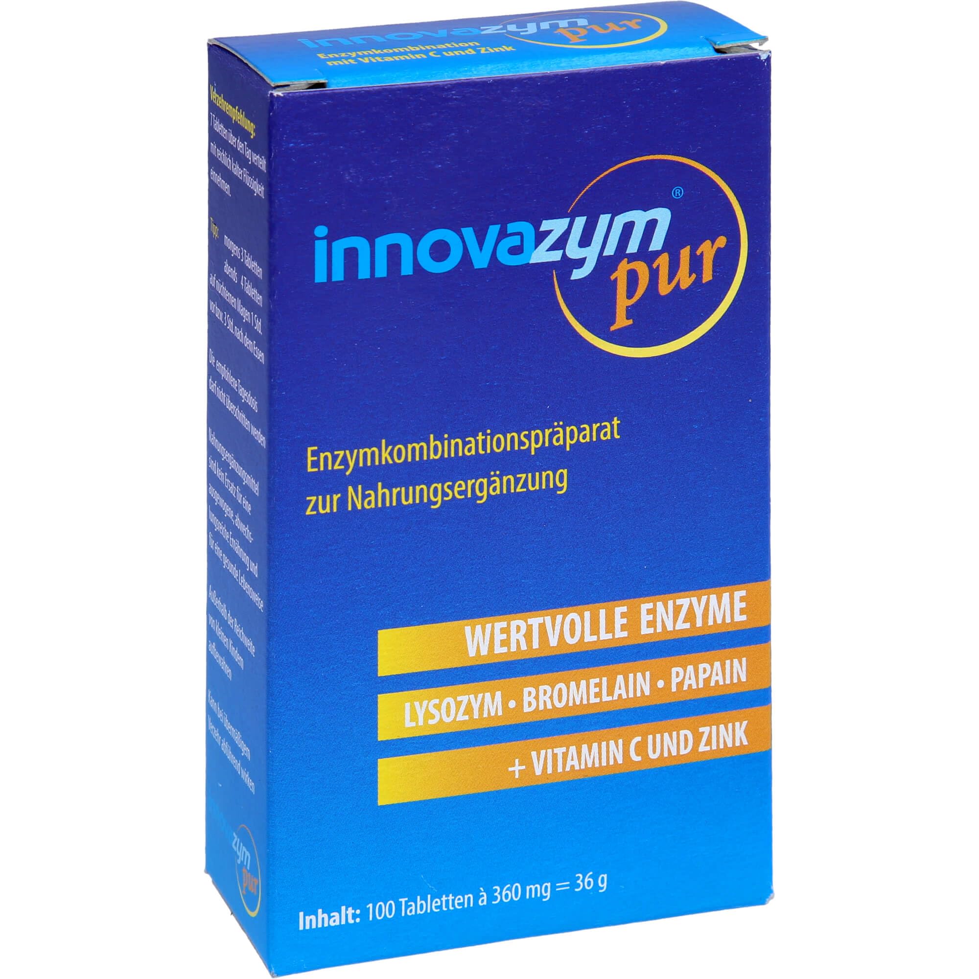 Innovazym pur Magensaftresistente Tabletten