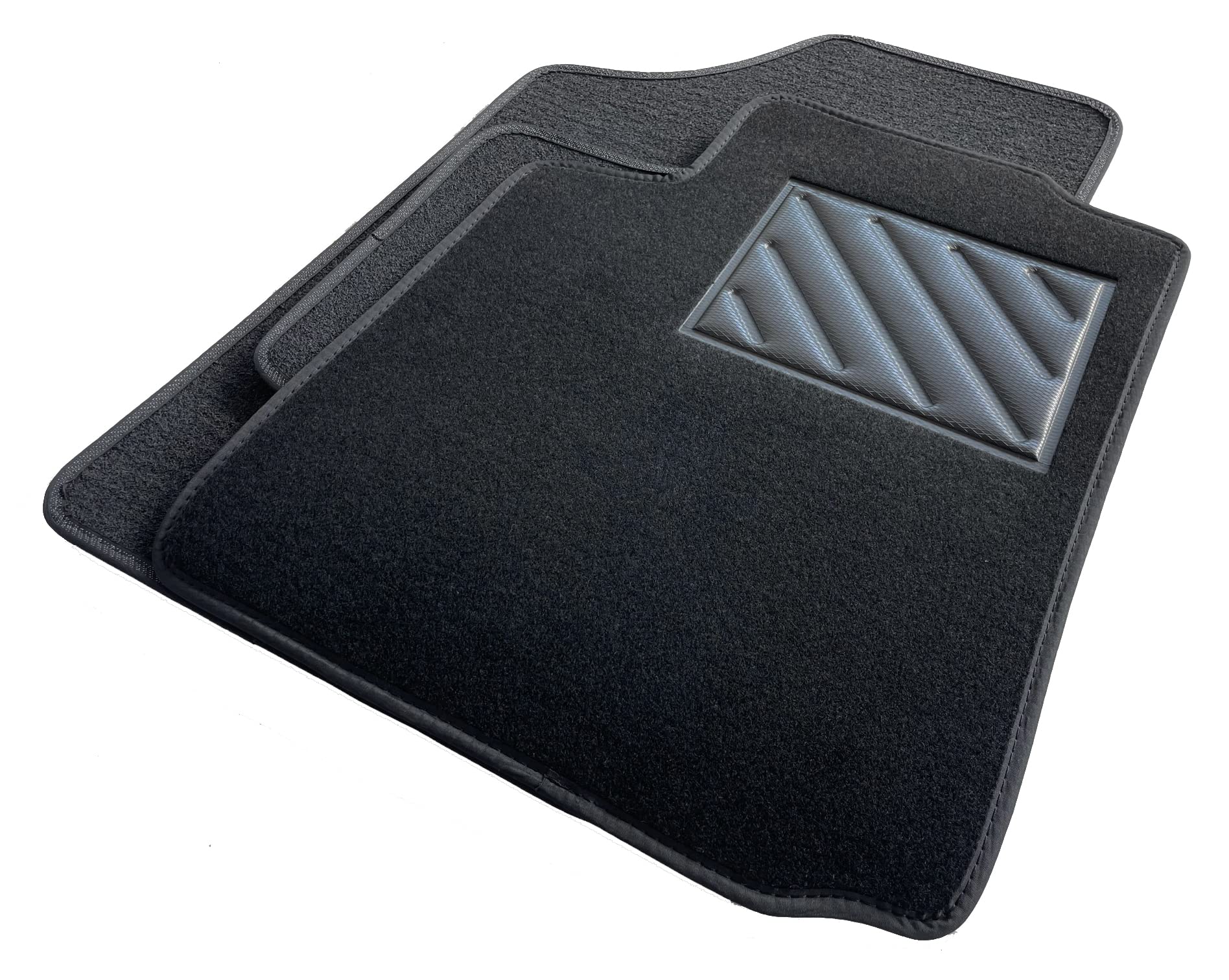 Alfombrillas a Medida para Citroën C3 I 2002-2009, Antideslizantes, talonera de Goma Reforzada, Botones de Anclaje.