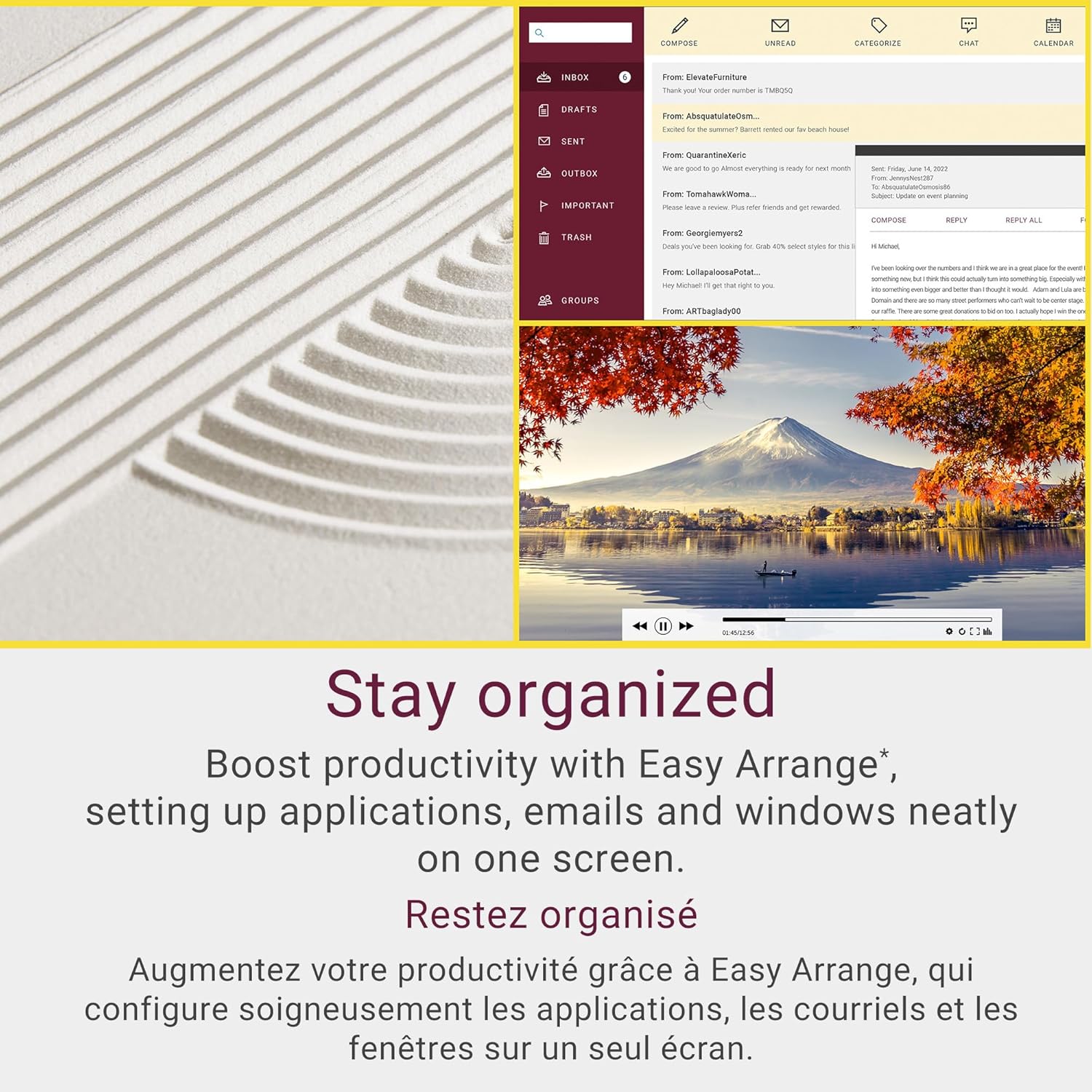 Dell S2425HS Monitor - 23.8 Inch, FHD (1920x1080) Display, 100Hz Refresh Rate 1500:1 Contrast Ratio, TÜV Rheinland Eye Comfort 4 Star, Integrated 2x5W Speaker, Height/Tilt/Swivel/Pivot - Ash White - Image 11