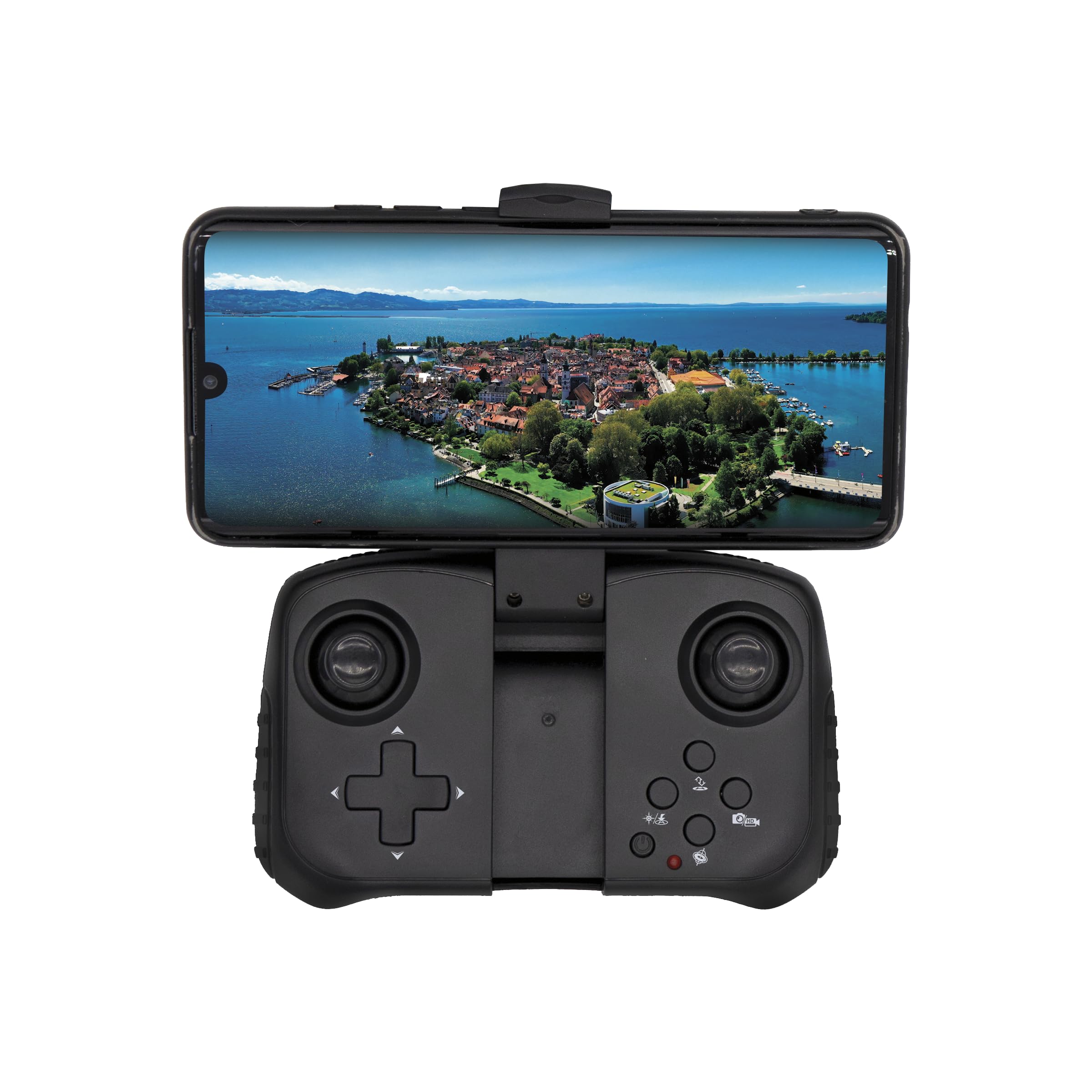 FLYBOTIC - Drone pieghevole WIFI con telecamera HD 1280×720 pixel + Custodia inclusa - 4 canali di controllo - Batteria inclusa - Drone per bambini e adulti - Interno/esterno - A partire da 14 anni