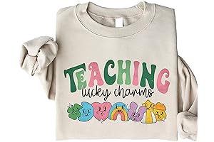 Teaching Lucky Charms Sweatshirt: Perfect for Lucky Teachers on Saint Patrick's Day