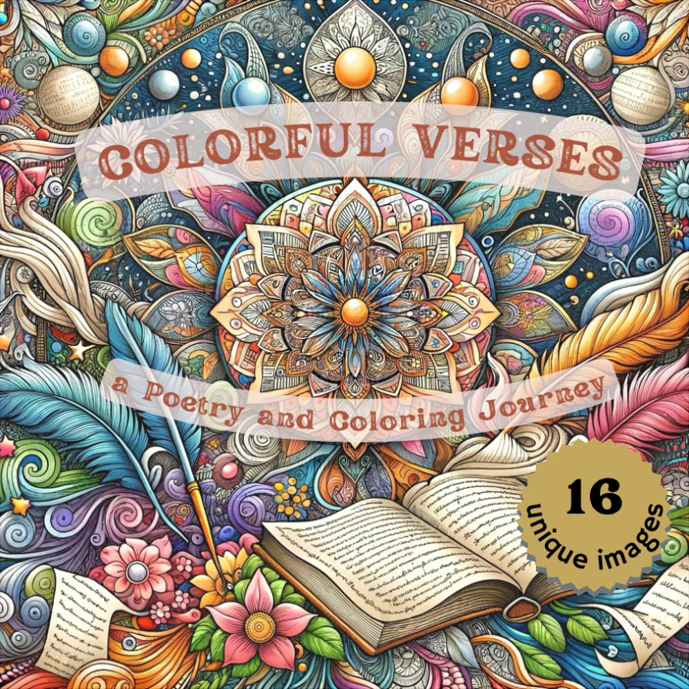 COLORFUL VERSES: a Poetry and Coloring Journey