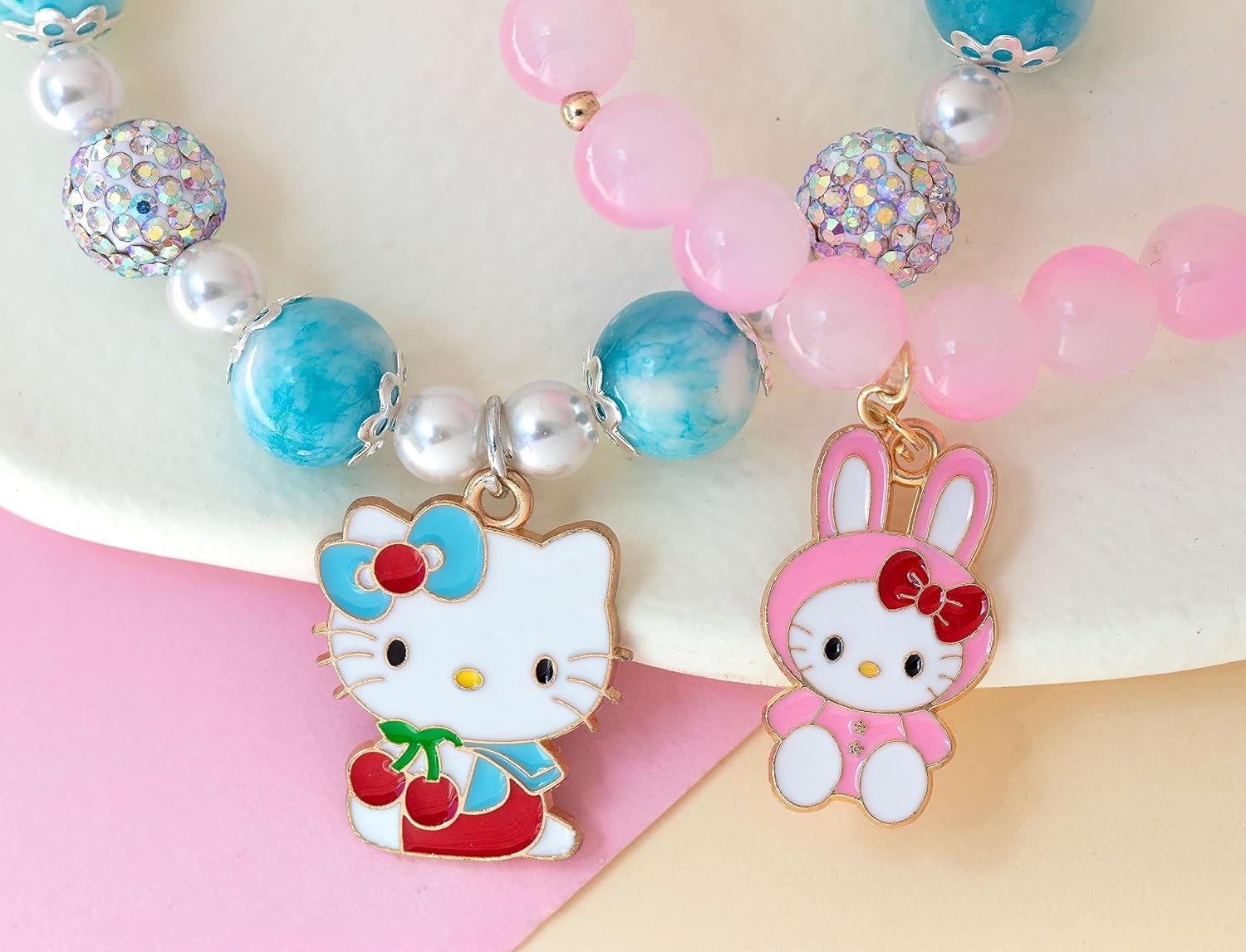 Anjulery 36 Pieces Enamel Cat Charms for Jewelry Making - Cute Kitty Charm for Bracelets Necklaces Earrings Pendants Crafts (36Pcs K6B) - Image 5