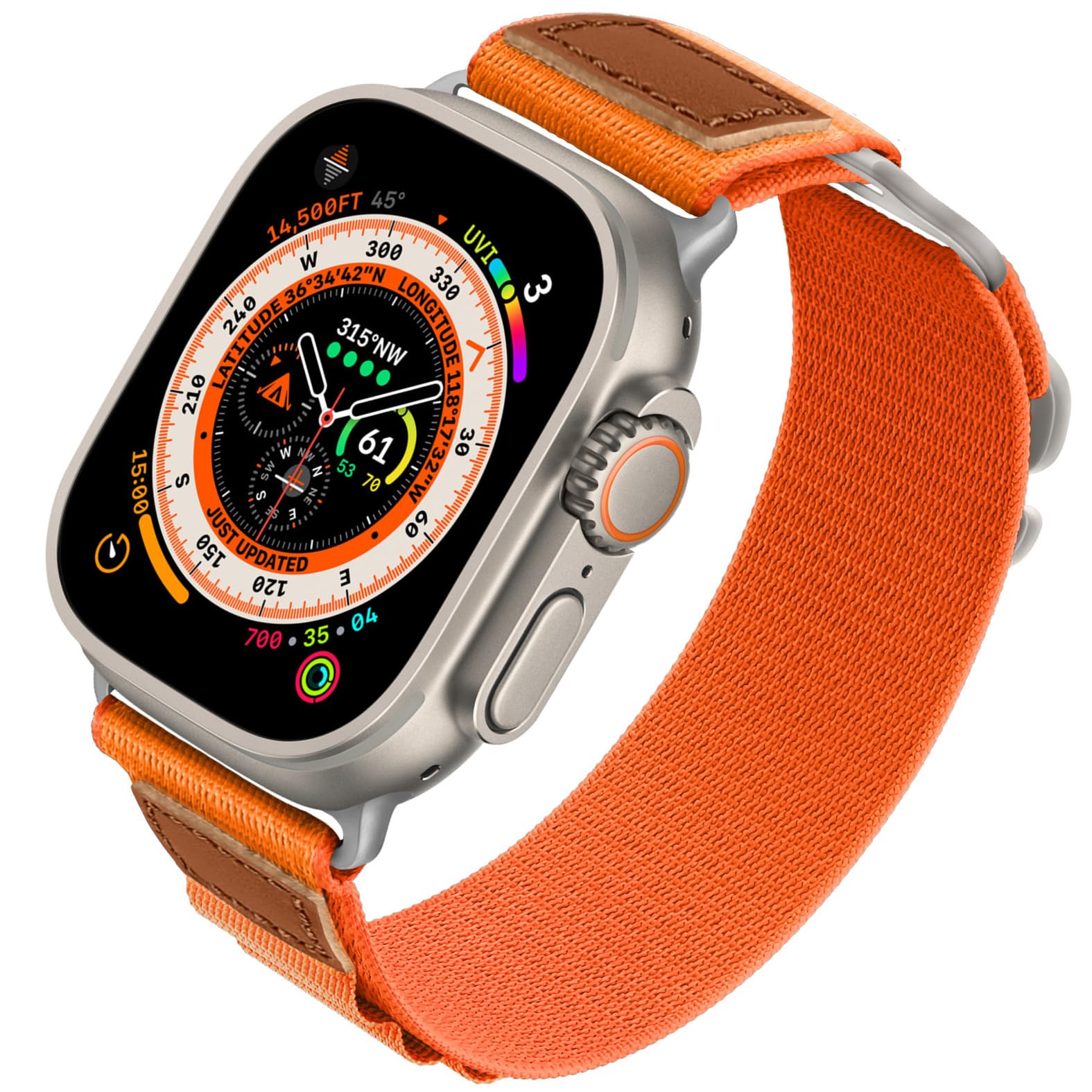 Alpine Loop for Apple Watch Band 49mm 45mm 41mm 44mm 40mm 42mm 38mm, iWatch Bands Nylon Sport Strap Women Men G-Hook Bracelet Wristband for Apple Watch Ultra Band Series 8 7 SE 6 5 4 3 2 1