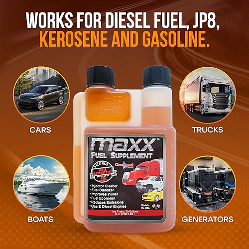 Miniatura 4 de CleanBoost® Maxx™ 08oz Fuel Treatment for Gas & Diesel Fuel - Treats 240 Gallons