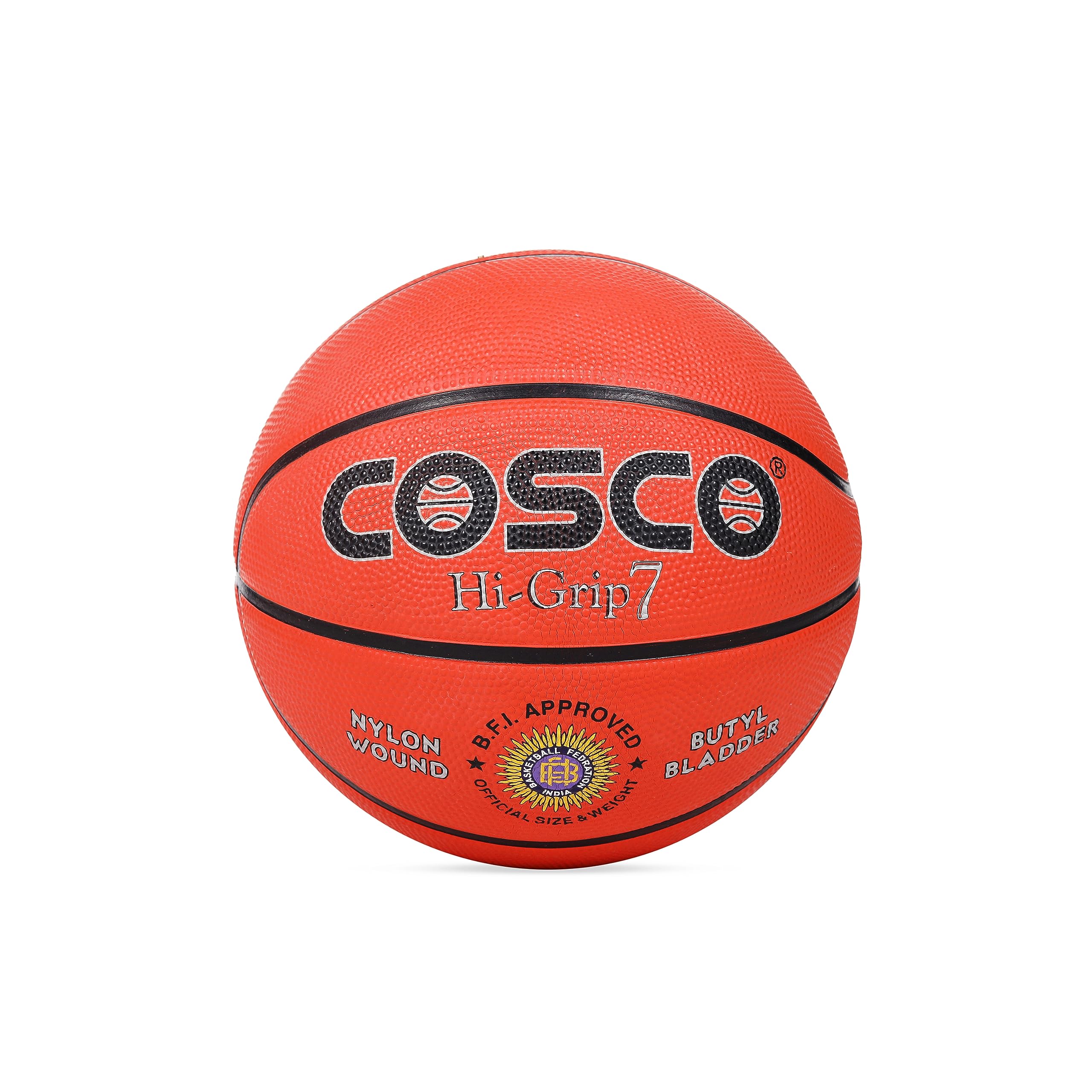 Cosco Hi-Grip Rubber Basketball, Size 7, (Multicolour) (B07JFJ518Z) Amazon Price History, Amazon Price Tracker