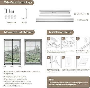 Amazon.com: Boolegon Skylight Shades Blackout Roof Window Blinds
