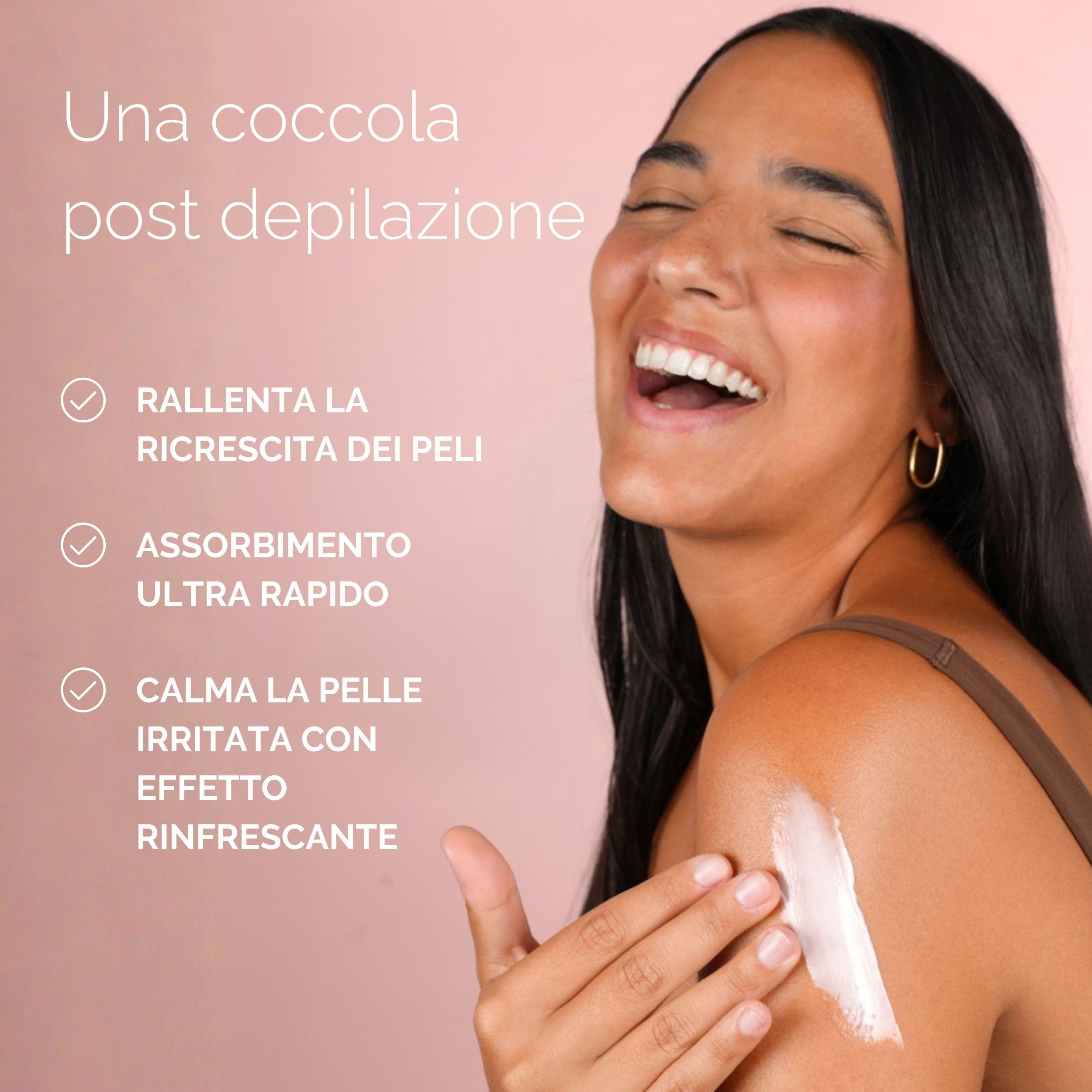 Fler Slow It Down - Crema Corpo Idratante con Attivo Ritardante, Crema Post Depilazione, Azione Calmante e Lenitiva per Pelle Irritata, Lozione ad Assorbimento Rapido, Senza Parabeni e Solfati (200ml)