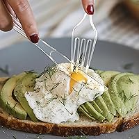 Vista 3 de Juego de cubiertos de plástico transparente de 360 unidades, tenedores, cucharas, cuchillos, utensilios desechables resistentes, paquete a granel