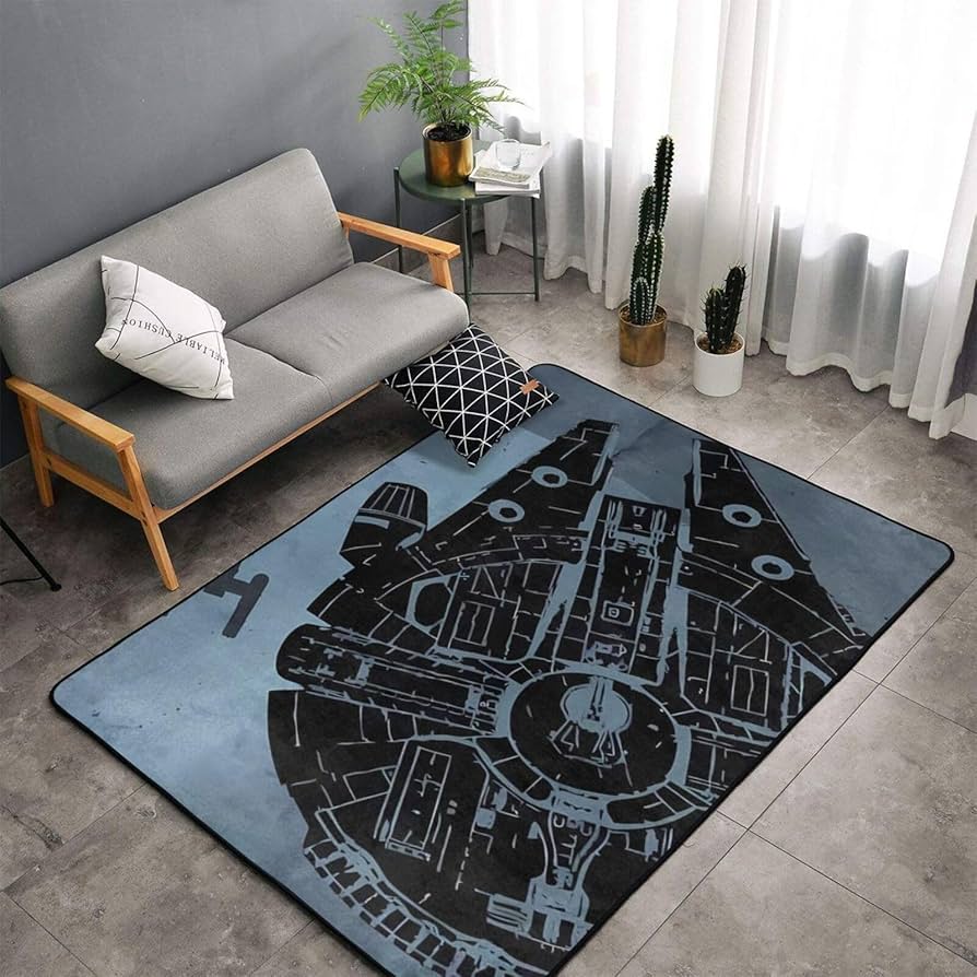 USA製 STAR WARS スターウォーズ 映画 ラグ マット カーペット USA製 STAR WARS スターウォーズ 映画 ラグ マット カーペット