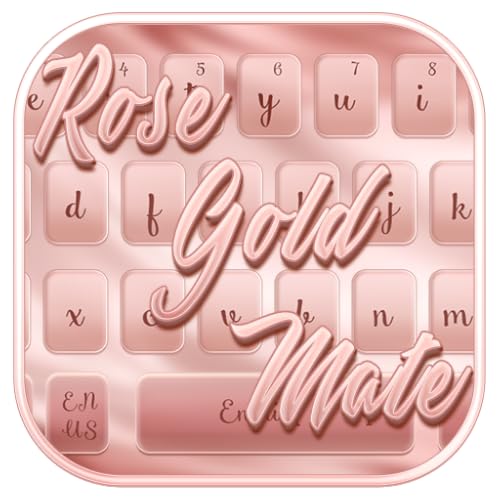 Rose Gold Mettle Keyboard Theme