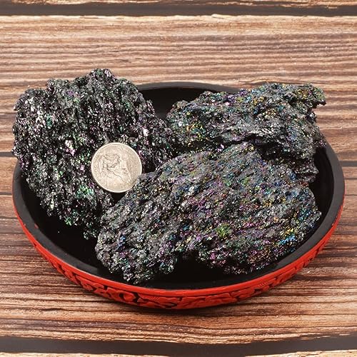 Miniatura 8 de Colección de piedras curativas de cristal natural de cuarzo rosa crudo grande de 12 libras