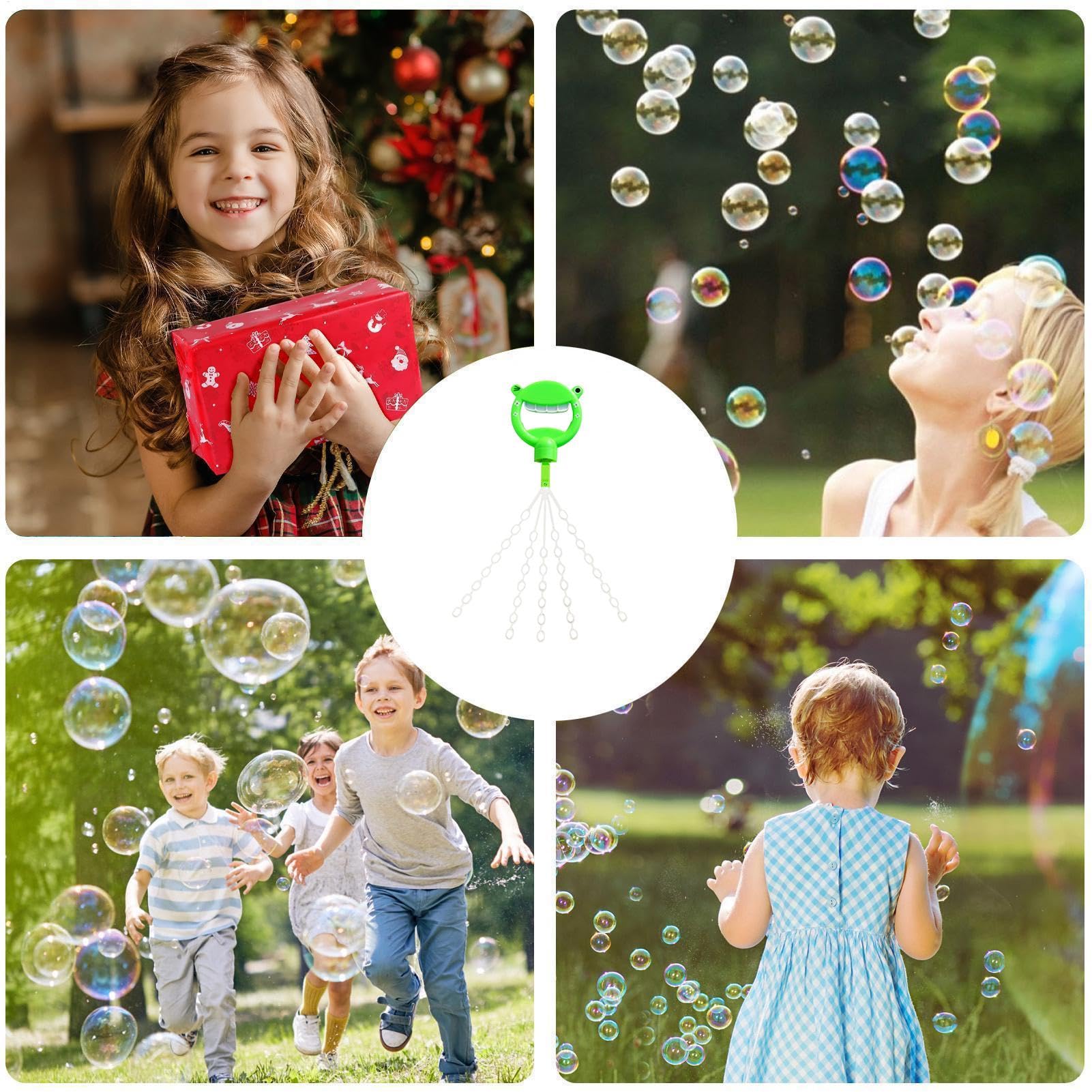 Bubble Wands pour Les, Bubble Wand - Bobine de Bulle drôle de 36 Trous pour Les garçons,Favors de fête, activité créative en Plein air pour Le Parc, la jetée, l'aire de Jeux, la pelouse