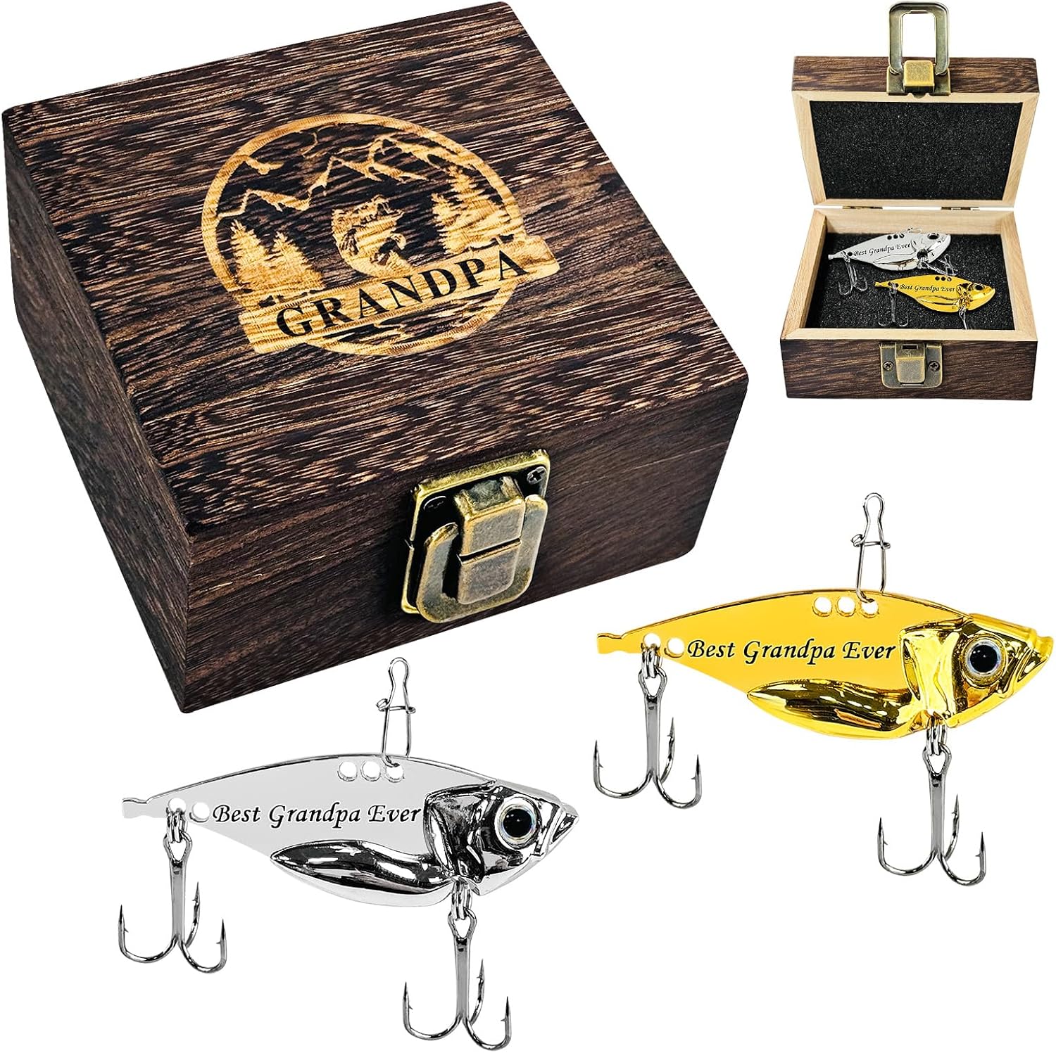 Personalized Fishing Lure for Grandpa