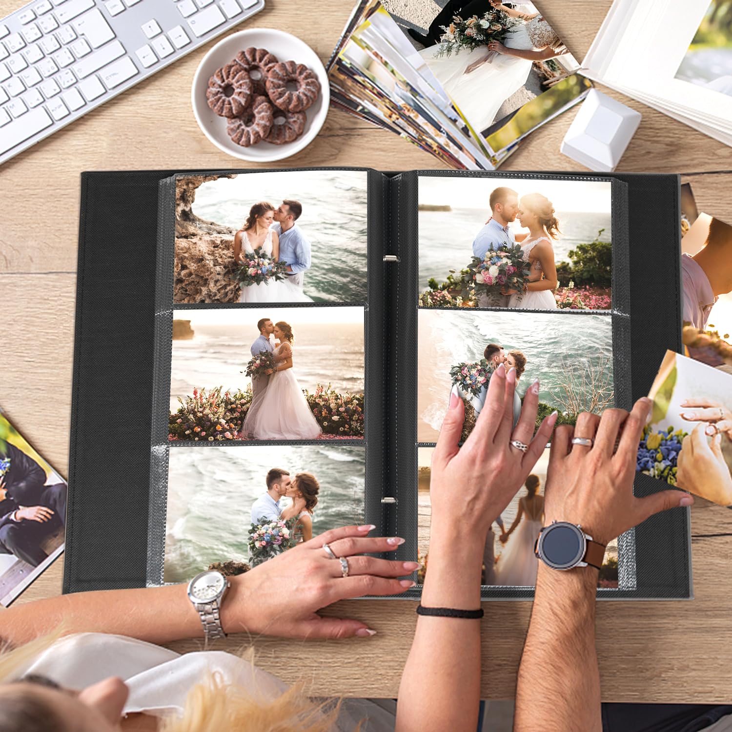 Snapklik.com : Artmag Photo Album 4x6 300 Photos Linen Cover Album