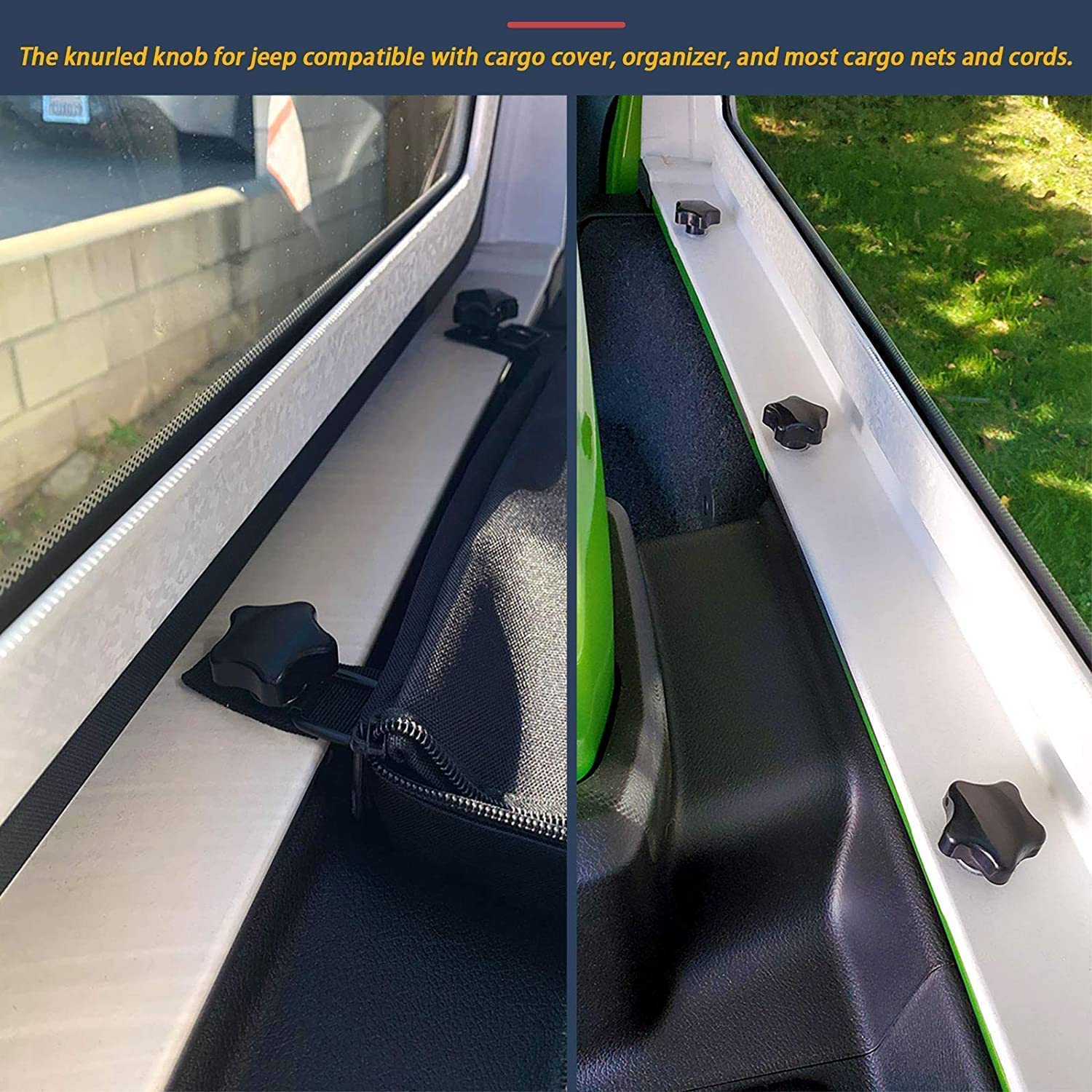 Dadi Di Bloccaggio A Stella - 14 Pezzi, Metrica M6 E M8, Per Meccanica, Elettronica, Arredamento - Foto 10