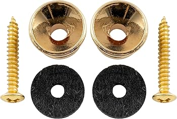 Amazon.co.jp: Musiclily Pro 14mmスチール製ギターストラップピン