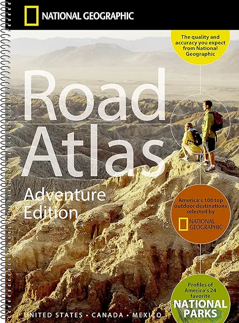 National Geographic Road Atlas 2026: Adventure Edition [United States, Canada, Mexico]