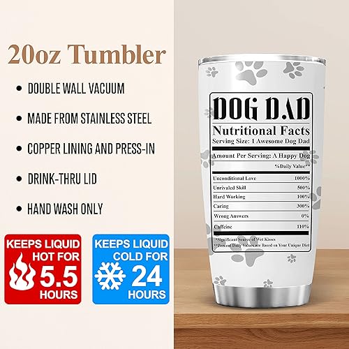 Miniatura 6 de kobalo Lindo Dogo argentino - Regalos divertidos personalizados para perros, amantes de perros, dueños de perros, compañeros de trabajo familiares,