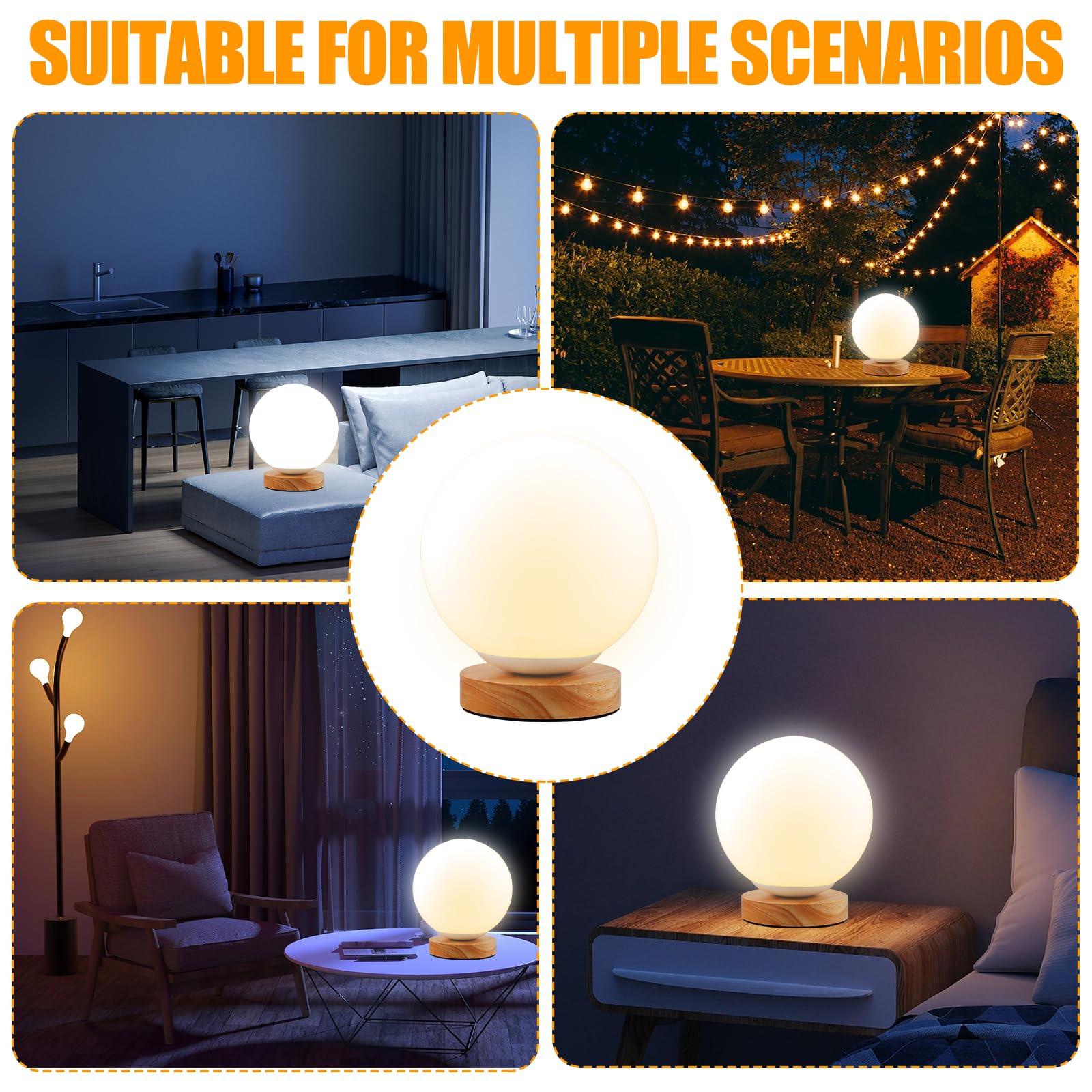 GOMETY Lampada per fototerapia, luce diurna 10.000 lux, 3 temperature di colore, intensità luminosa regolabile e timer, lampada