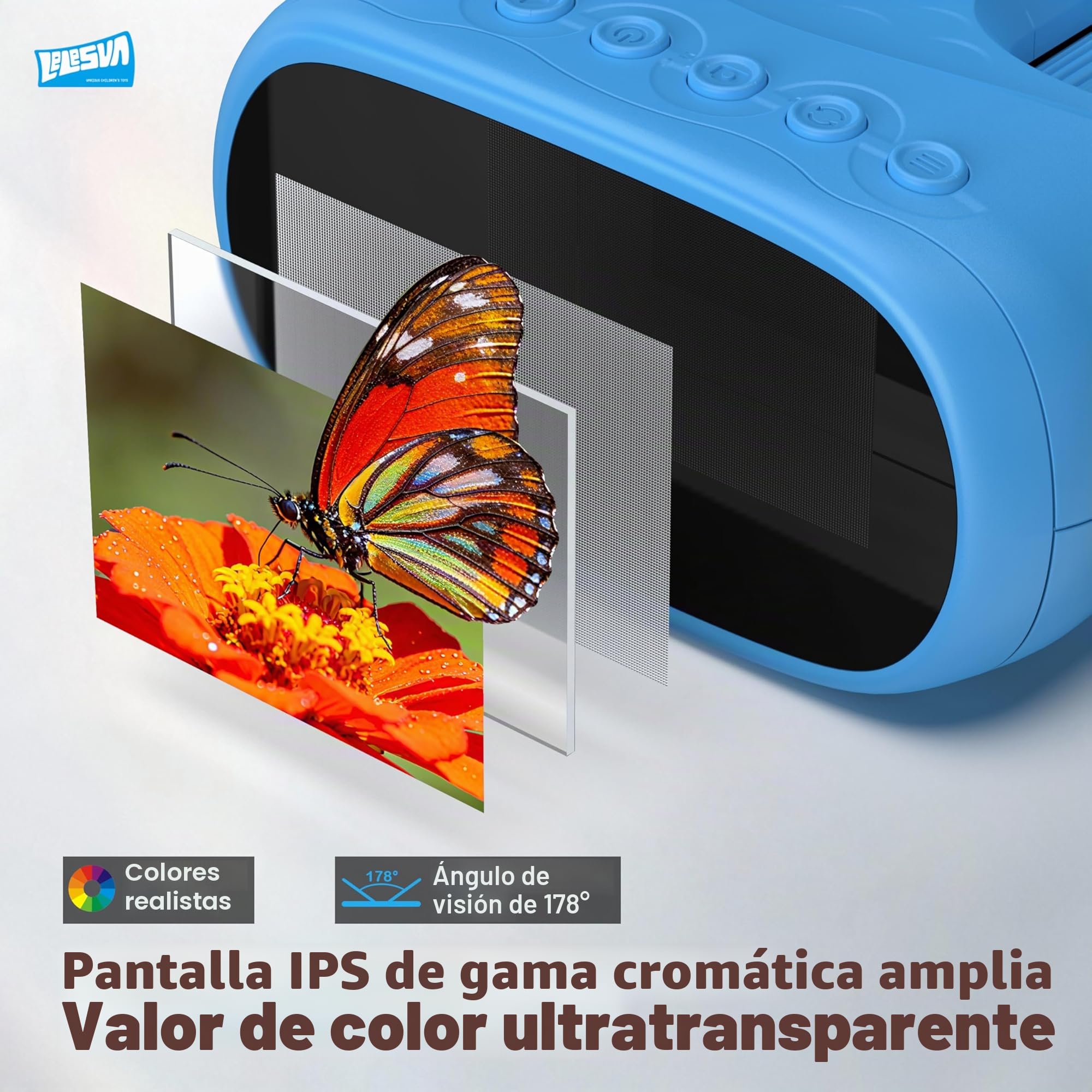 Microscopio y telescopio 2 en 1, Mini microscopios portátiles de Bolsillo 1000X, telescopio de 1000 m para niños, telescopios Infantiles con 1920P, Grandes Juguetes de Ciencia de Actividad Stem