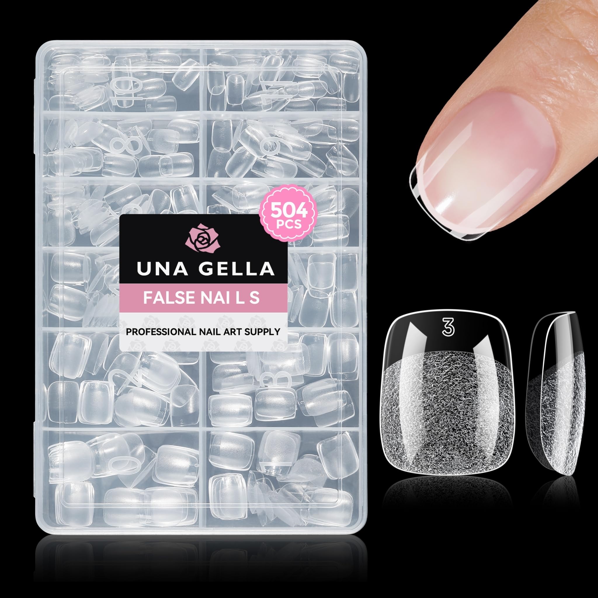 Photo 1 of UNA GELLA Squoval Nail Tips